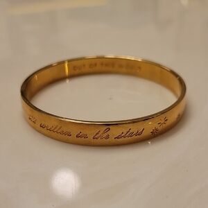 Kate Spade Gold Bangle Bracelet